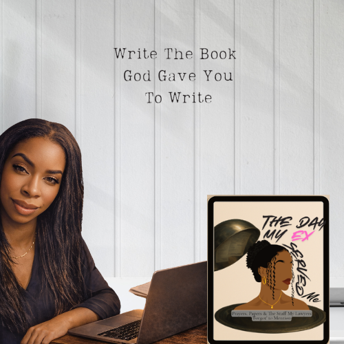 Write your book God gave you