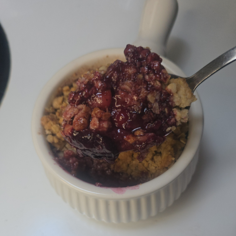 Blueberry Apple Crisp Crumble Pie