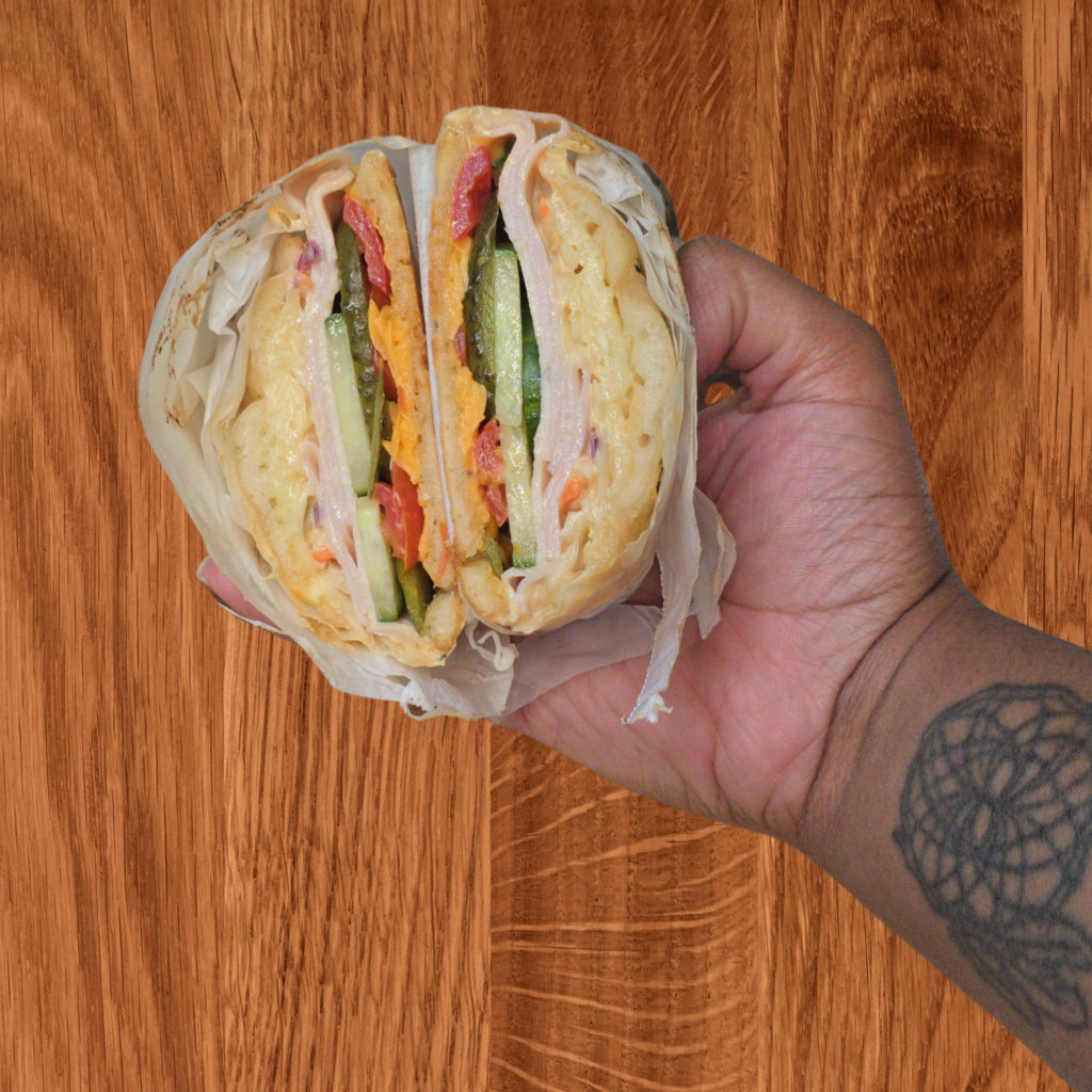 Focaccia sandwich