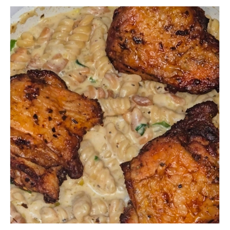 Fried Chicken Alfredo Pasta in Under 30 Minutes