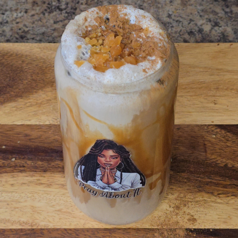 Caramel Candied Double Iced Coffee